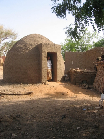 Domed round house - a popular building!